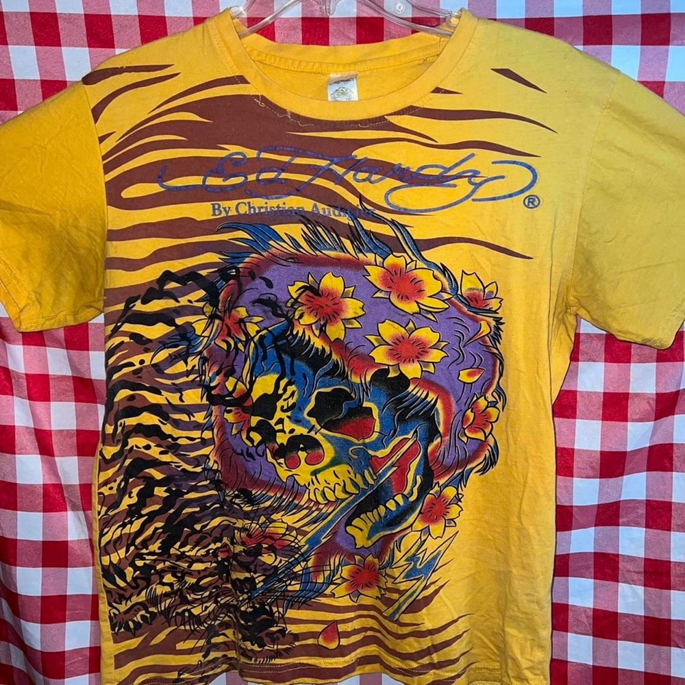 Y2k Ed hardy shirt